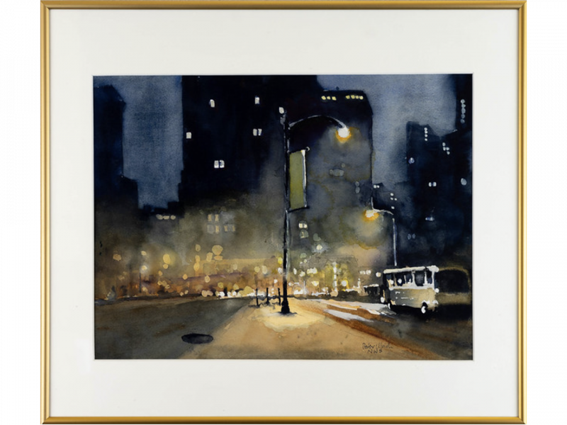 “City Fog, Last Bus Home” by Peter Ulrich